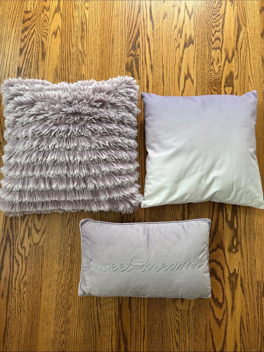 Dormify Lavender Decorative Accent Pillow Set - 3 Piece